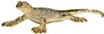 Dekoracja Lizard Jaszczurka złota small  - Kare Design 1